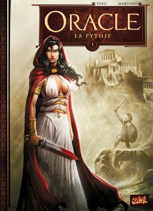 Couverture Oracle, tome 1 : La Pythie
