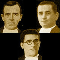 José Cecilio (Bonifacio) Rodríguez, Teodomiro (Adriano) Sainz y Evencio (Eusebio) Uyarra, Beatos