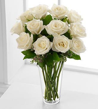 FTD White Rose Bouquet. Item Number: N20-4308