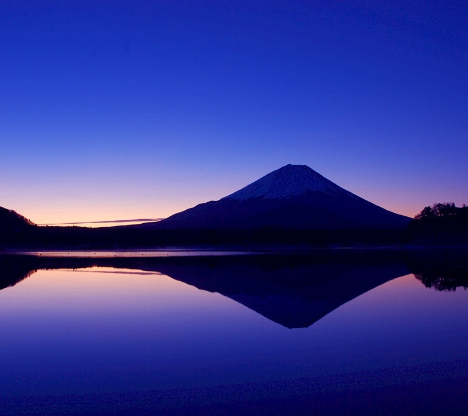 壁紙 富士山の風景のスマホ壁紙960x854 Fuji A09 Jpg 壁紙box
