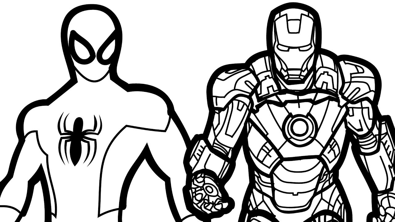 Spiderman Coloring Pages For Kids At Getdrawings Free Download