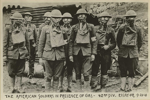 world war 1 soldiers. World War 1 volume on Gas