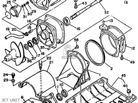PDF 1991 Yamaha Super Jet Sj650p Parts Manual Catalog