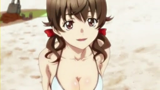 ママンの尻と貴重な祭の水着姿 ギルティクラウン第8話 ゆる報 アニメ感想ブログ