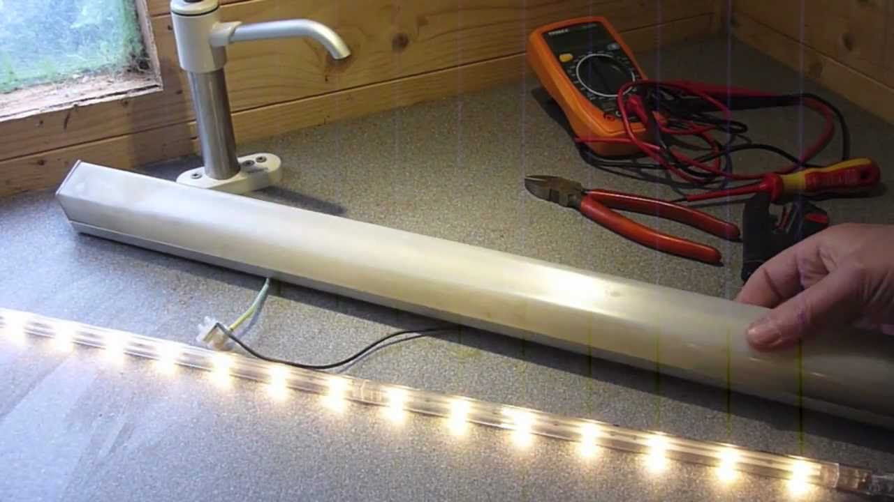 LED IKEA lights running on 12v solar - Tales from the 