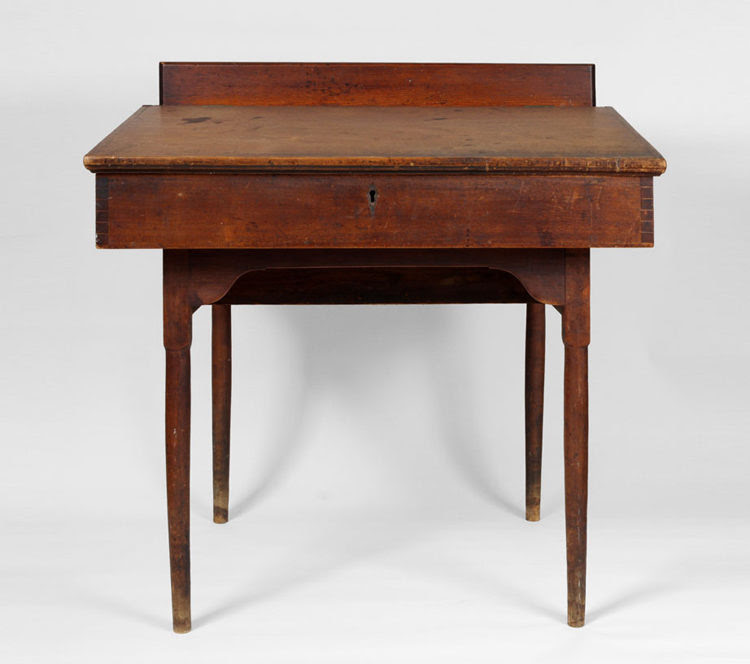 Shaker Desk On Frame Sold Jkr Antiques