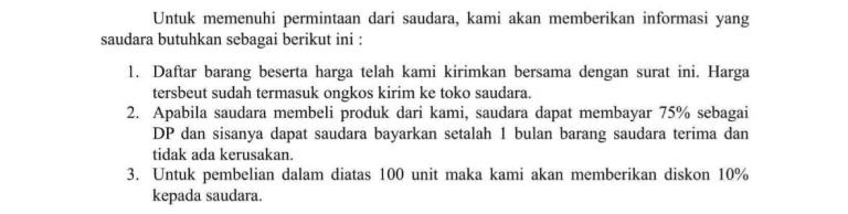 13+ Contoh Surat Penawaran Lengkap, Jasa, Kerjasama 