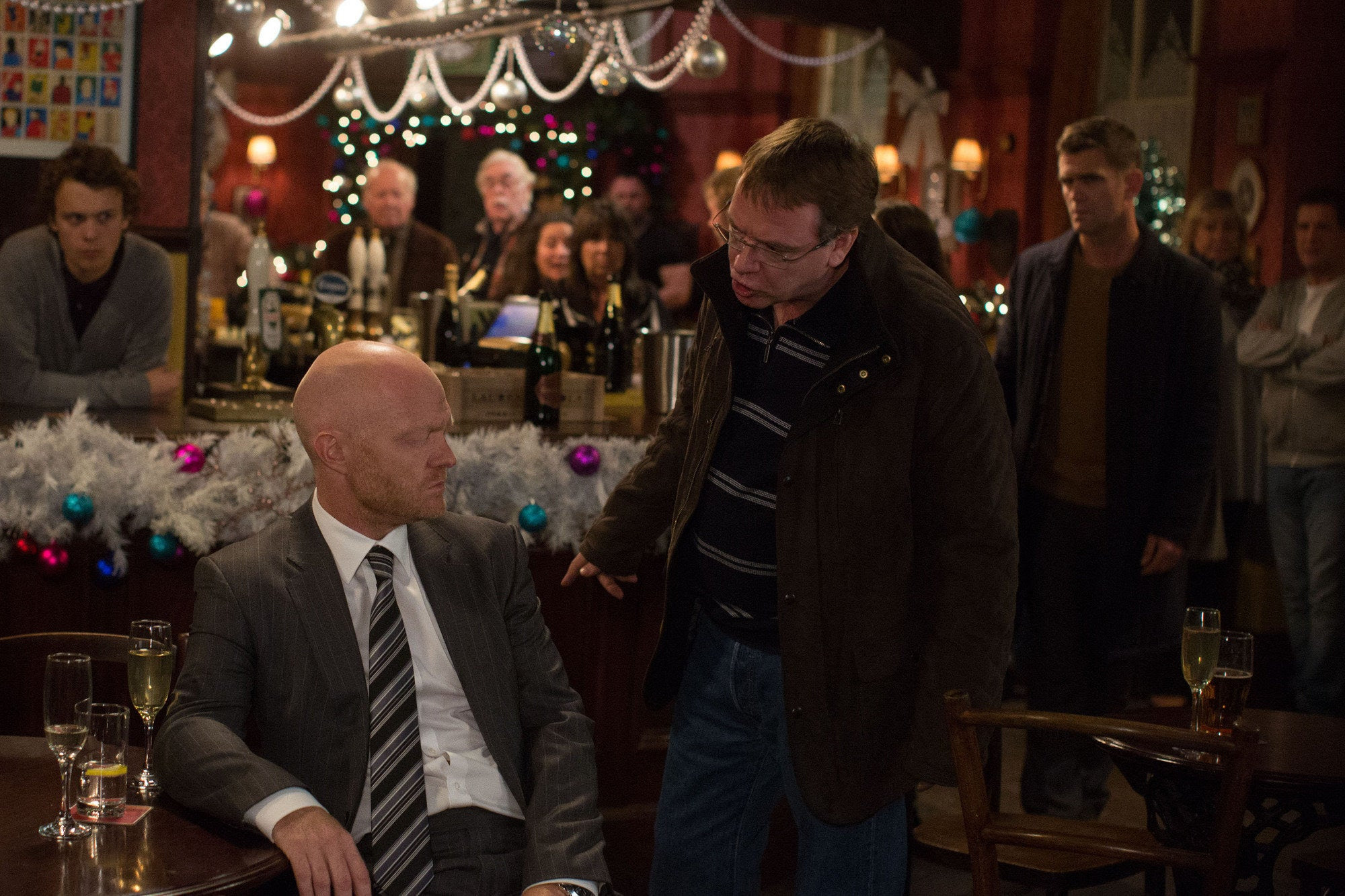 <strong>Ian gives Max a piece of his mind</strong>