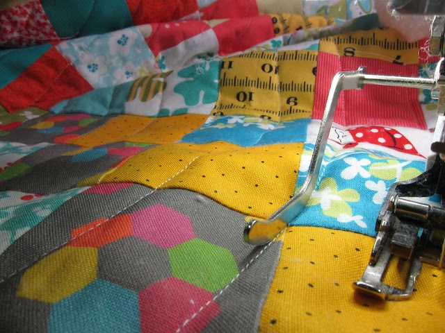 Quilting concentric circles