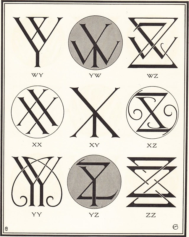 Monograms & Ciphers by AA Turbayne 1912 k