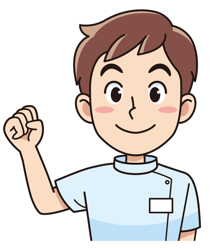 介護福祉士の男性 無料イラスト素材 イラスト素材図鑑