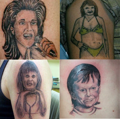 fact that some pudgy dude got a 10-year-old boy tattooed on his stomach.