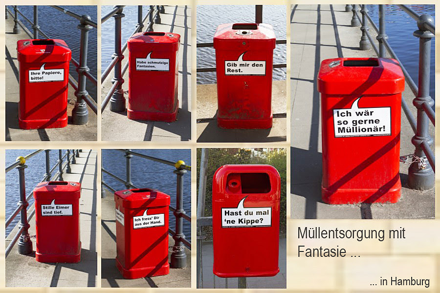 Mülleimer Hamburg