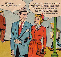 Home sewing Is Easy Button