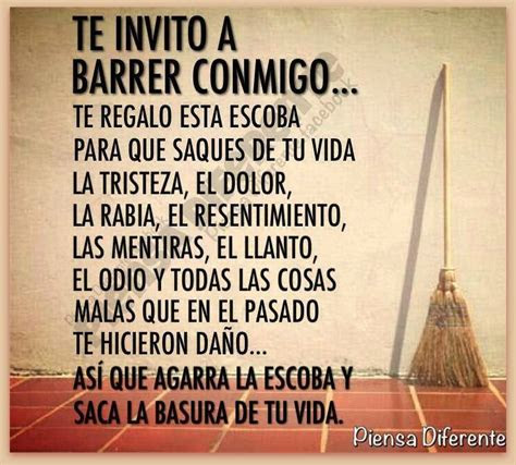 saca la basura de tu vida compremos una escoba bien