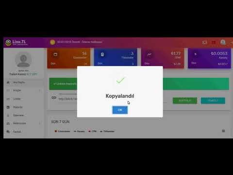 Link.TL Çok Para Kazandıran Yeni Yöntem 2018