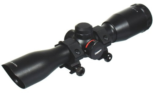 Leapers 5th Gen 4x32 Rifle Scope, Illuminated Mil-Dot Reticle, 1/4 MOA, 1 Tube, Weaver Rings