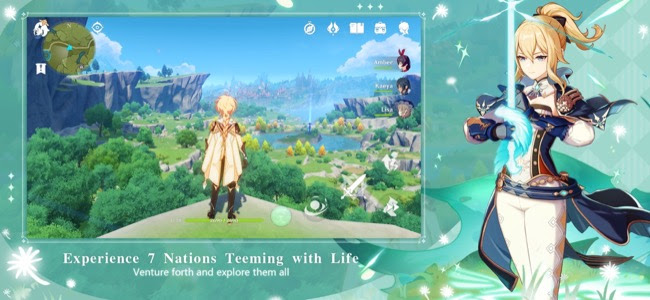 期待のオープンワールドの3dアクションrpg 原神 の配信が開始 追加ゲームデータのdlも可能 サービス開始は明日28日を予定 面白いアプリ Iphone最新情報ならmeeti ミートアイ