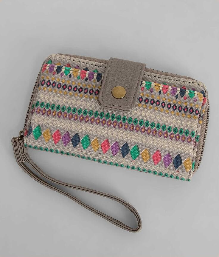 T-Shirt & Jeans Diamond Wristlet Wallet