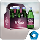 Download Drink Bottle & 6 Pack Mock Up V.2 by QalebStudio ...