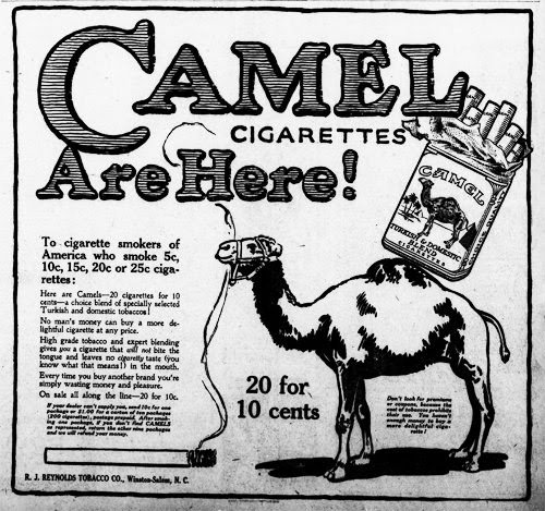 How Camel Cigarettes launched the first viral ad campaign ...