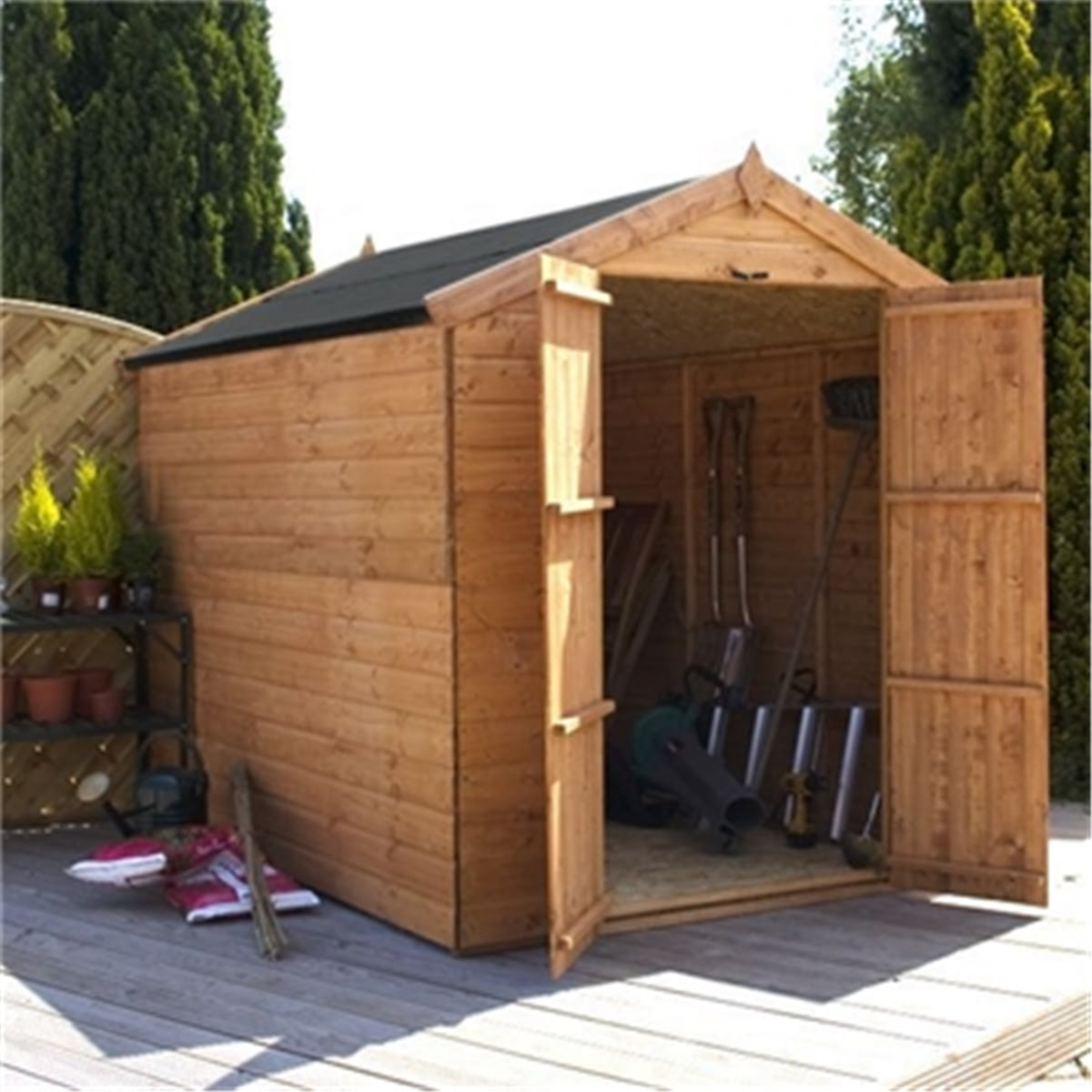 8 x 6 Windowless Shed