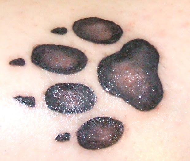 Paw Print Tattoo by ~DemonSkylier on deviantART