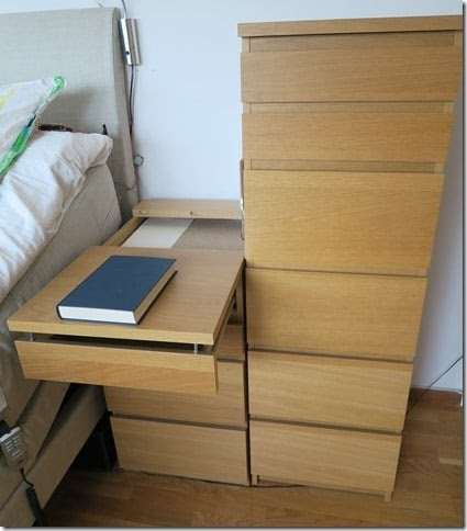 MALM extendable bedside table - IKEA Hackers - IKEA Hackers