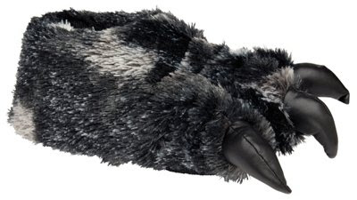 DUNLOP MENS WOMENS BOYS NOVELTY SLIPPERS BOOTS MONSTER CLAW SMALL