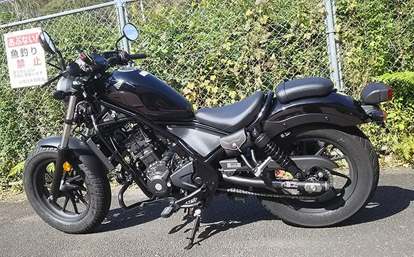 ホンダさんのレブルにnb 100を取り付け