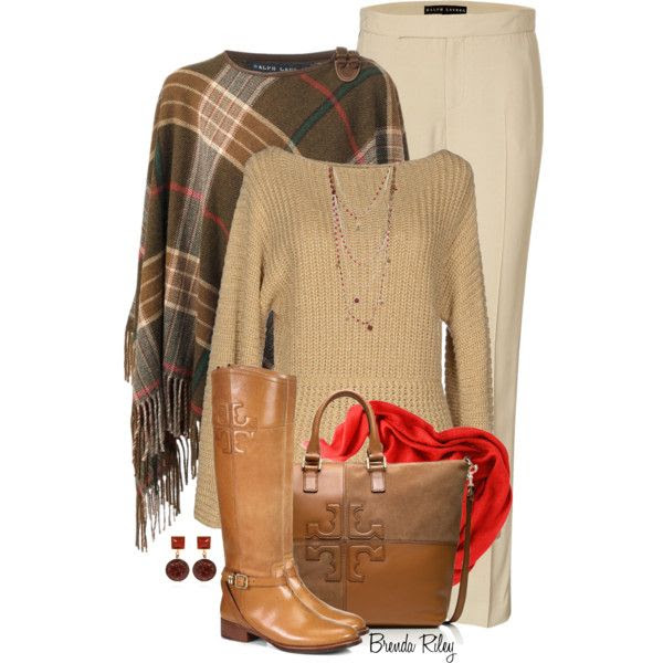 "Tory Burch Bag & Boots" by brendariley-1 on Polyvore