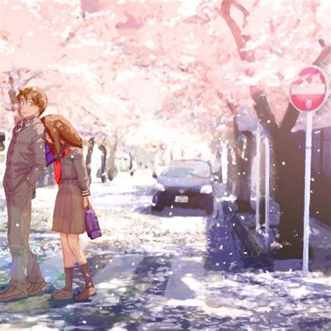 romantic anime wallpaper wallpapersafari