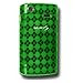 Amzer Luxe Argyle Skin Case for Samsung Captivate i897 - Green thumb