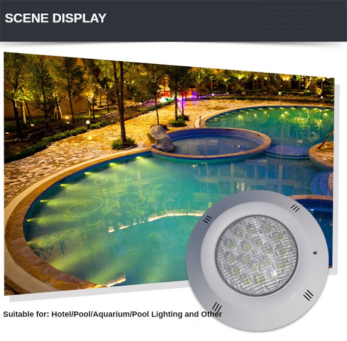 Purchase Colorful LED Underwater Wall Light PC Plastic Swimming Pool Light Ip68 Waterproof Pond Lighting Submersible Lights 6W 9W 12W Led