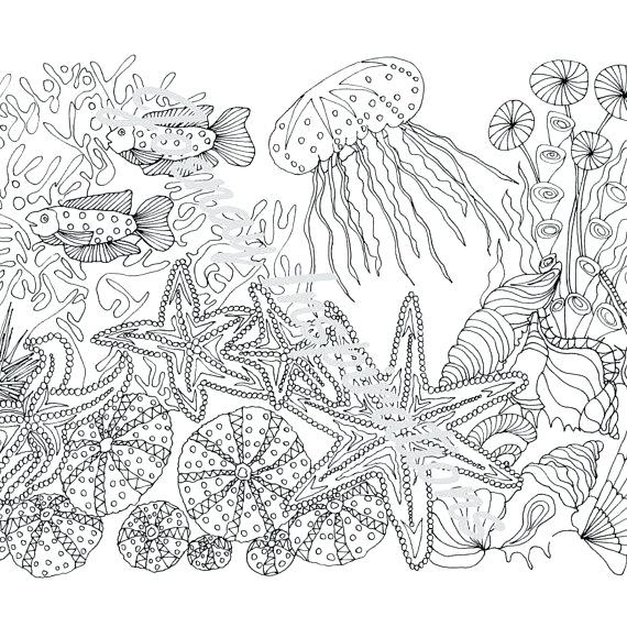 Download Ocean Adult Coloring Pages At Getdrawings Free Download