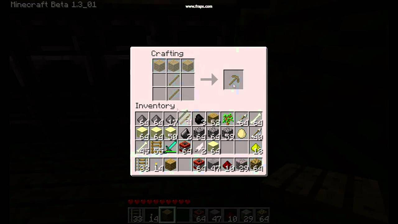 Minecraft: How to make: Wooden things - YouTube