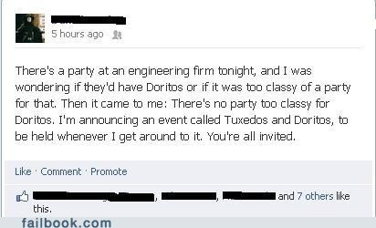 classy,doritos,Party