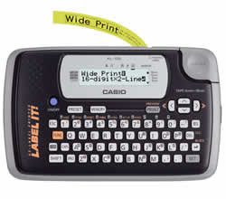 Casio KL-120 Label Printer User Manual