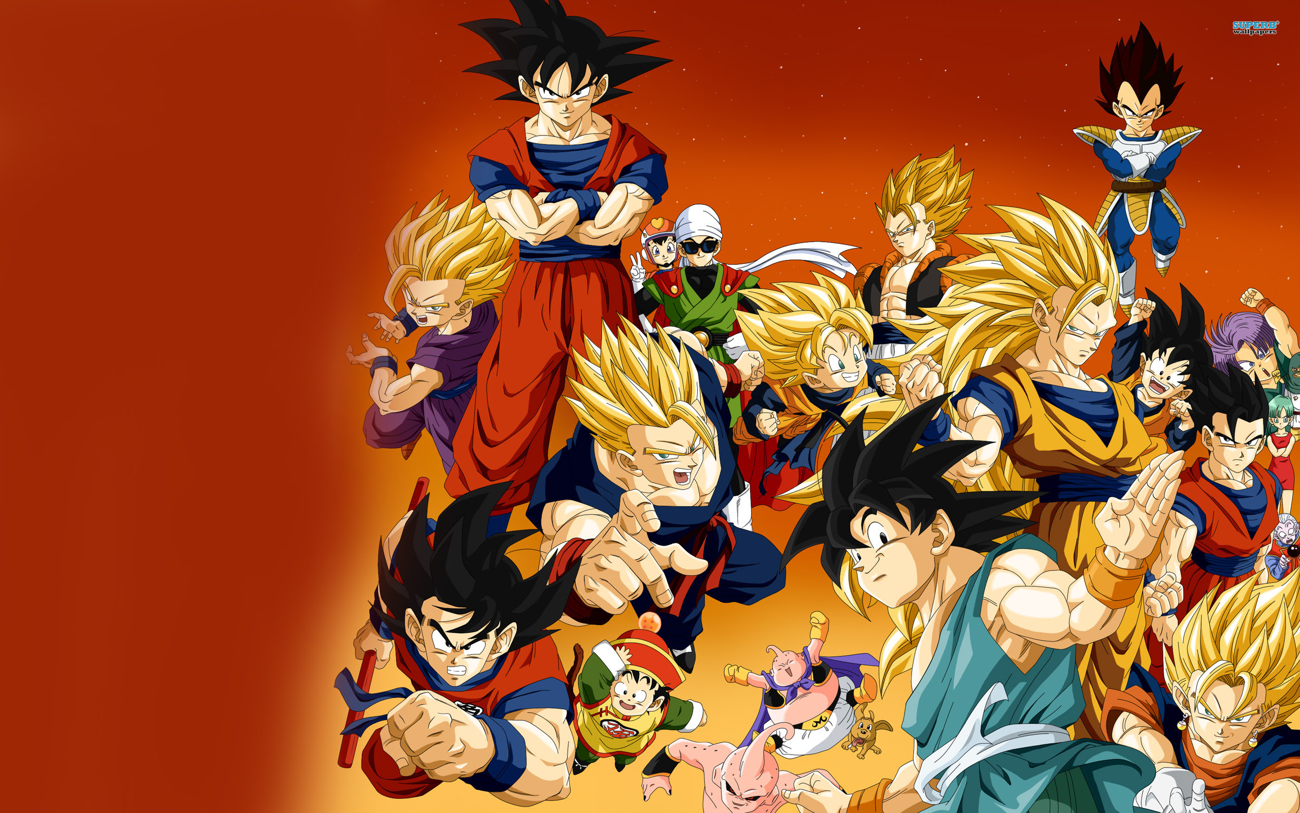 Fondos de Dragon Ball Z, Goku Wallpapers para descargar gratis