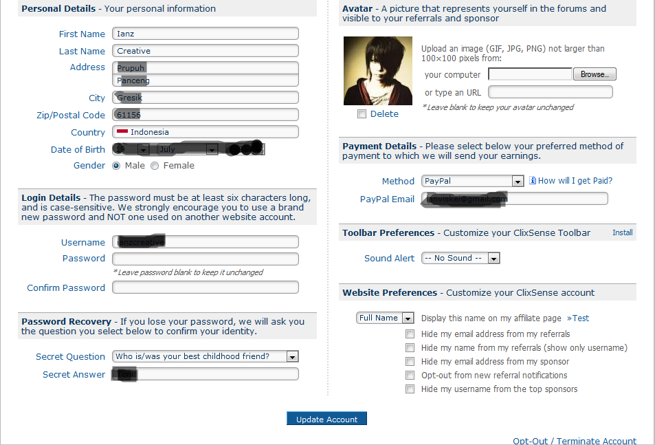 Cara Berbisnis Uang Dollar Dari PTC ClixSense