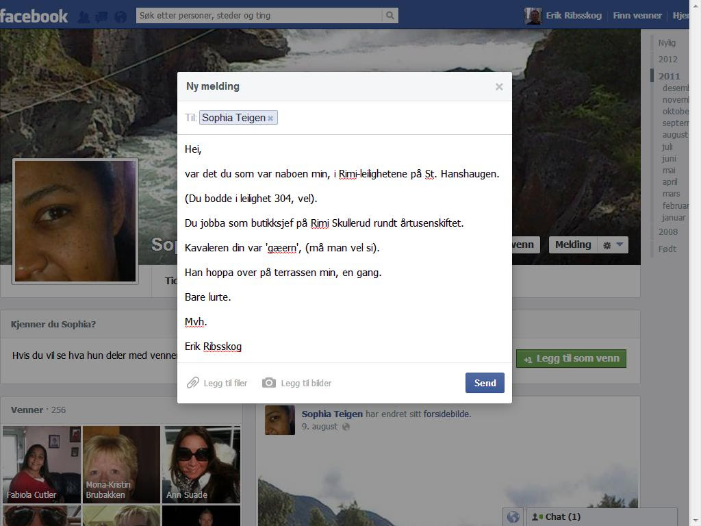 facebook sophia teigen
