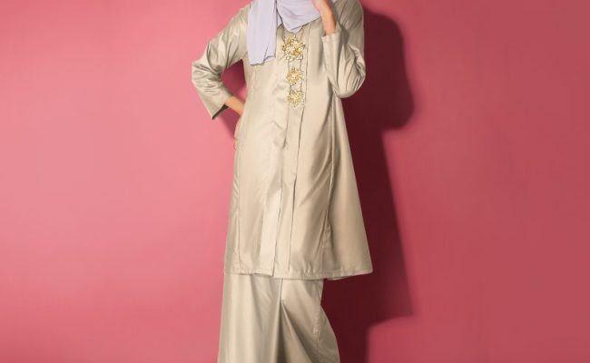 Kurung cekak musang cempaka | cm01. Baju Kurung Riau Klasik Otosection