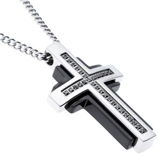 Rated cross diamond  Shopping for Overstockâ¢  Necklace Diamond Cross Diamond   Top guys  necklace