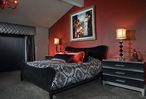 Hot or not? Which of these bedroom color schemes sets the mood for
romance?
