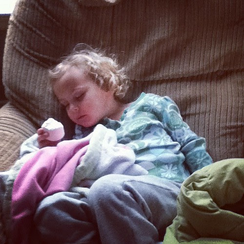 Don't fall asleep! You're eating a marshmallow!