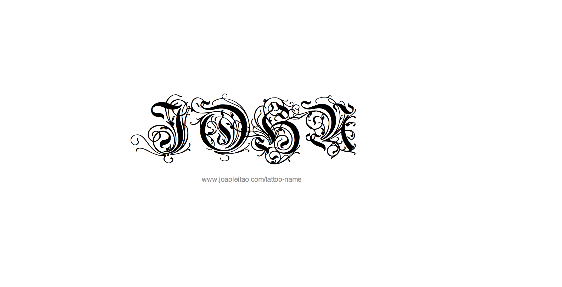 John Name Tattoo Designs