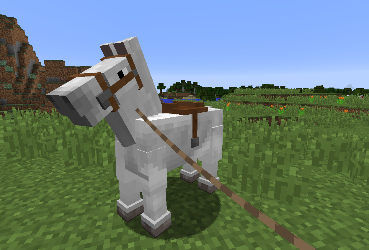 俊足の馬を求めて マイクラ初心者が行く
