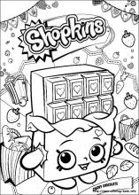 Shopkins Coloring Pages On Coloring Book Info