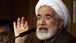 Opposition leader Mehdi Karrubi says, "Iranian society has made strides in the path of knowing their rights."