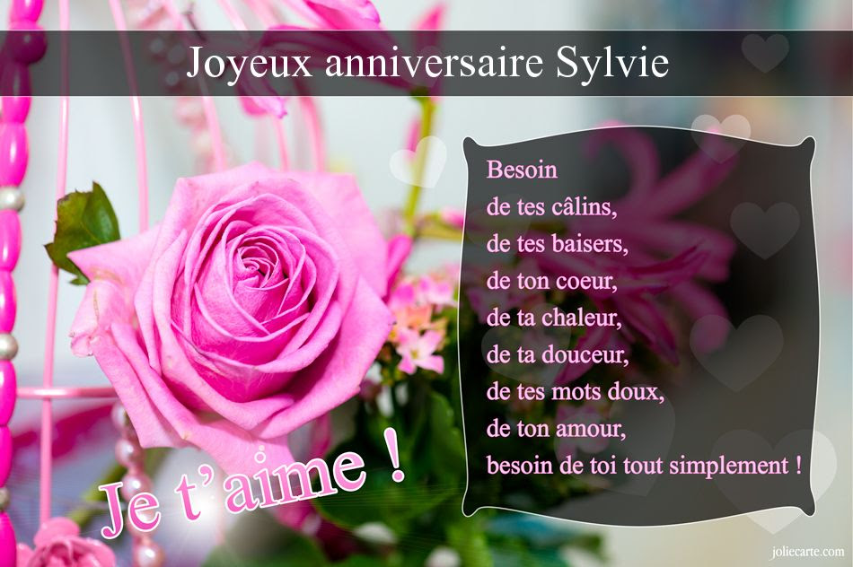 Jolie Carte Anniversaire Sylvie Nanaryuliaortega Web